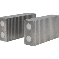 4" Long x 1" High x 2" Thick, Aluminum Parallel