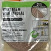 17' Long x 3/4" Wide, Closed Cell PVC Foam Tape Weatherstripping