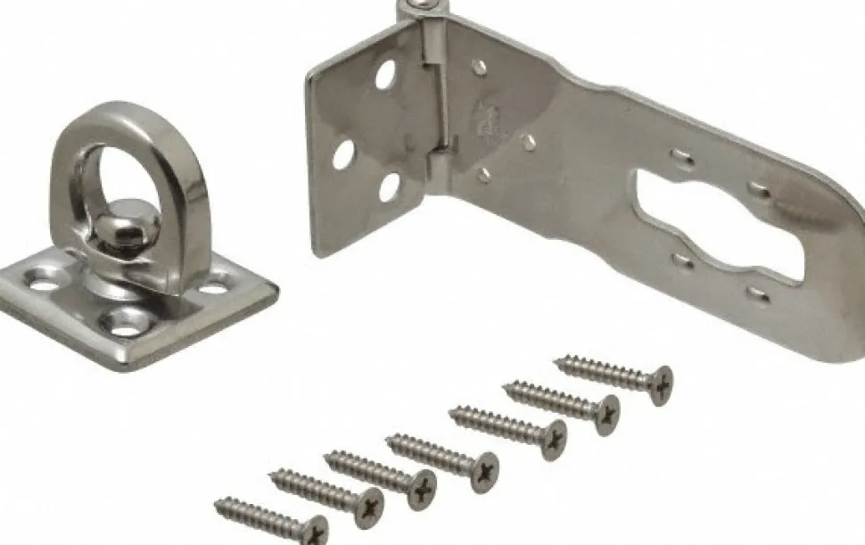 3-15/16" Long x 1-3/8" Wide, Durable Hasp