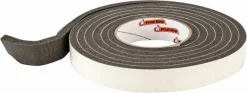 10' Long x 1" Wide, High Density Foam Tape Weatherstripping