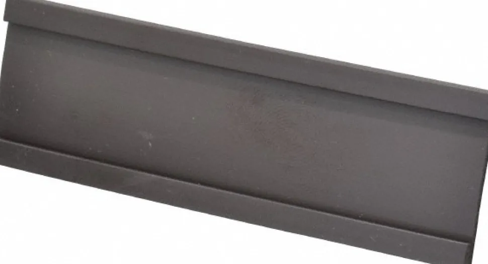 3 Long x 1 Wide, Magnetic Back, Label Holder