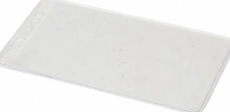 3-1/2 Long x 2 Wide, Self Adhesive Back, Label Holder