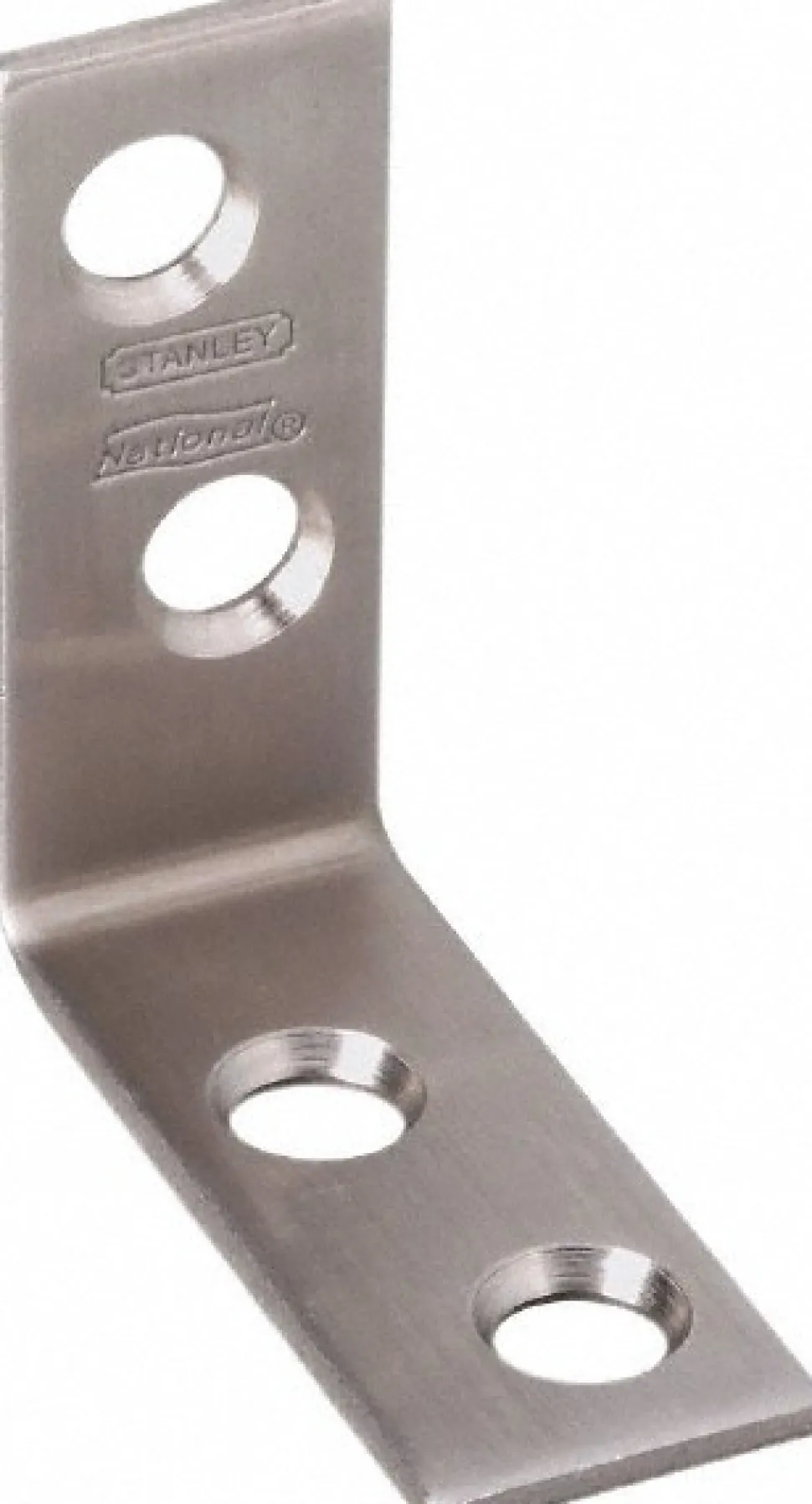 1-1/2" Long x 5/8" Wide, Stainless Steel, Corner Brace