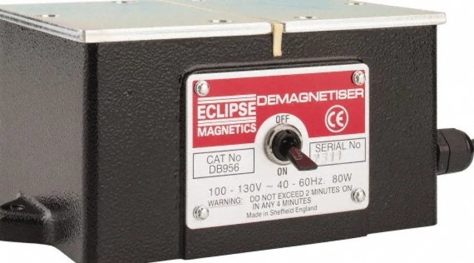 6-1/4" Long x 4-1/2" Wide x 3-1/2" High, Demagnetizer