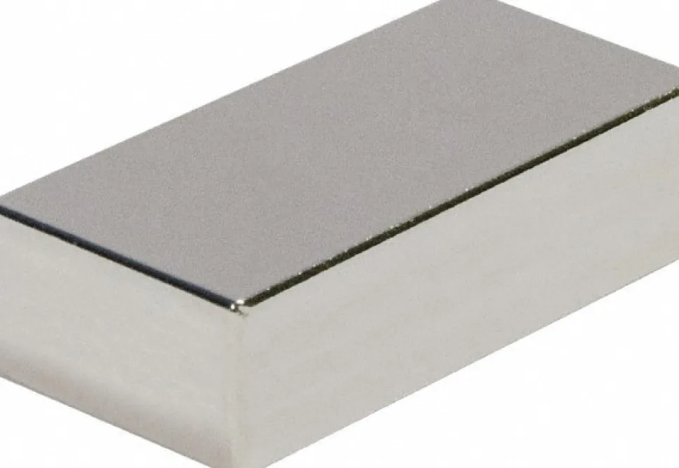 1" Long x 1/2" Wide x 1/8" High, 11 Poles, Rectangular Neodymium Rare Earth Holding Magnet