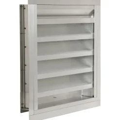 Louvers: Type: Intake or Exhaust, Drainable Blades, Extruded Aluminum; Width (Inch): 60; Depth (Inch): 4; Height (Inch): 60