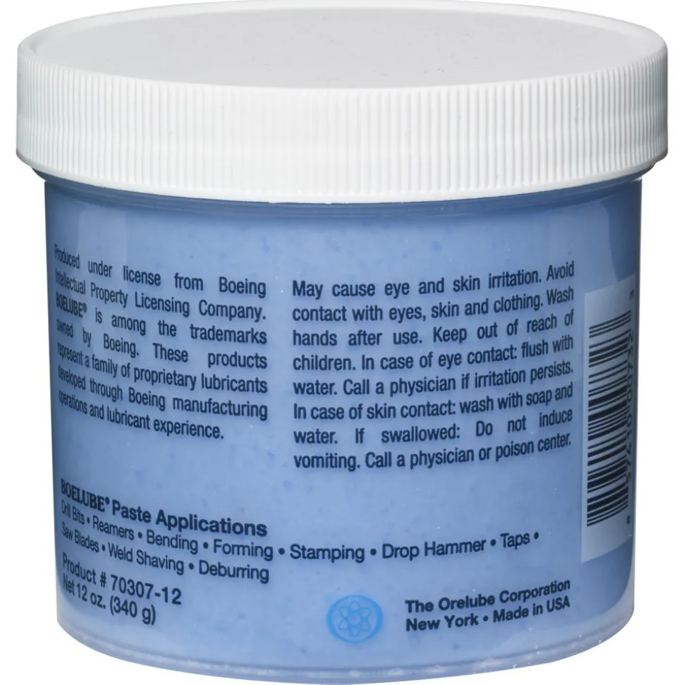 Lubricant: 12 oz Jar, Mineral Oil
