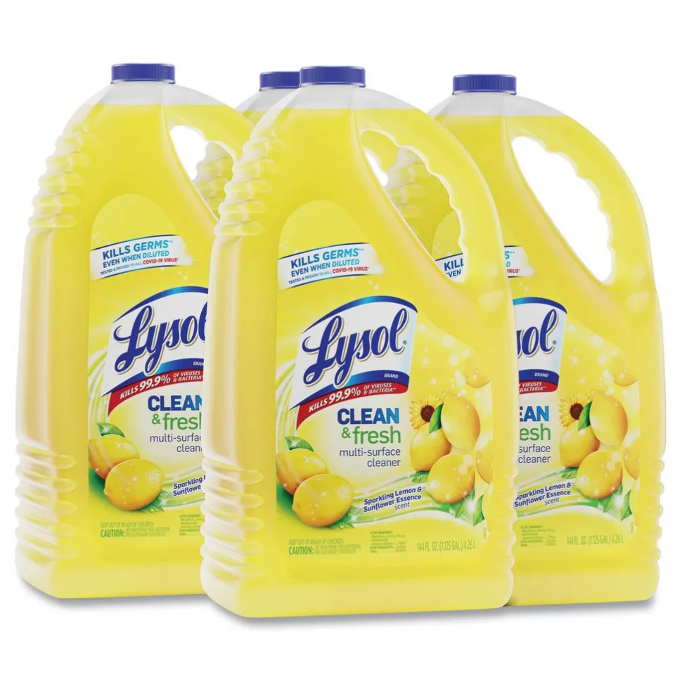 Lysol All-Purpose Cleaner: 144 oz Bottle, Disinfectant
