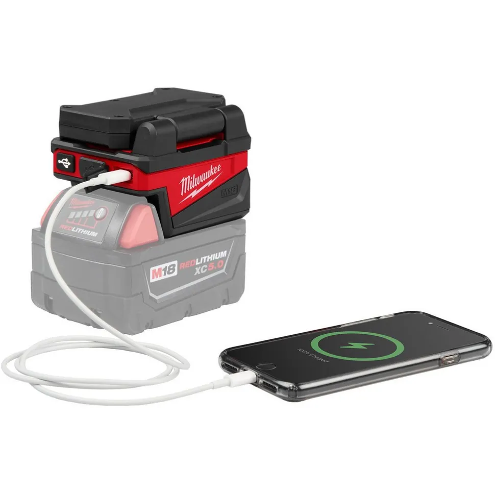 M18™ ROVER™ Compact Folding Flood Light w/ USB Charging