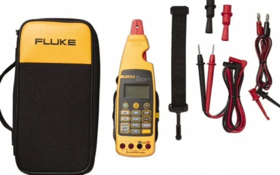mA Process Clamp Meter: CAT II, 0.1772" Jaw, Detachable Jaw