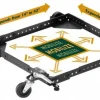 Machine Base Accessories: Product Type: Mobile Base; Maximum Length (Inch): 43; Maximum Depth (Inch): 43; Stand Load Capacity (Lb.): 400.00