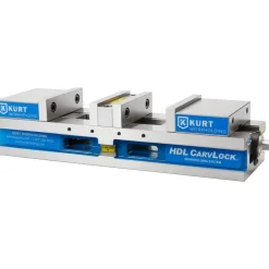Machine Vise: Double-Station, 6.0000" Jaw Width, 4" Jaw Opening, Stationary Base
