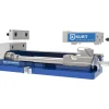 Machine Vise: Single-Station, 4.0000" Jaw Width, 6-1/2" Jaw Opening, Stationary Base, Precision