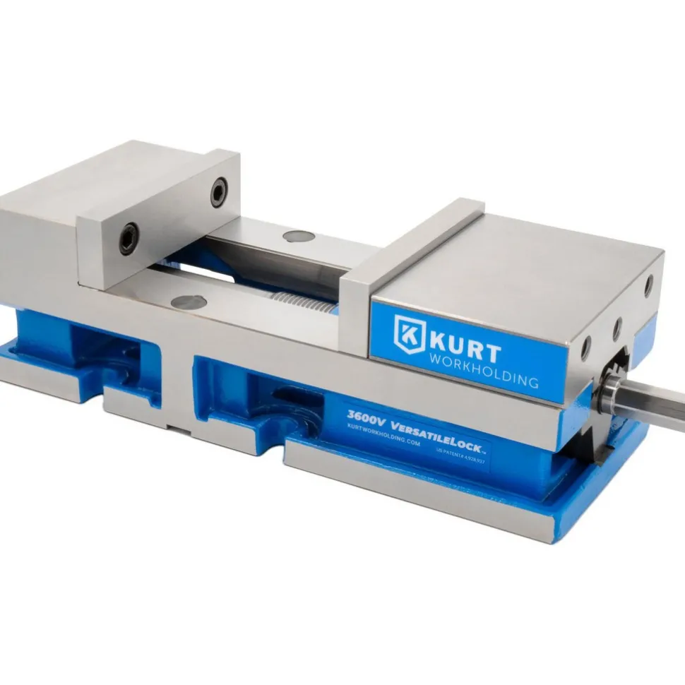 Machine Vise: Single-Station, 6.0000" Jaw Width, 6" Jaw Opening, Stationary Base, Precision