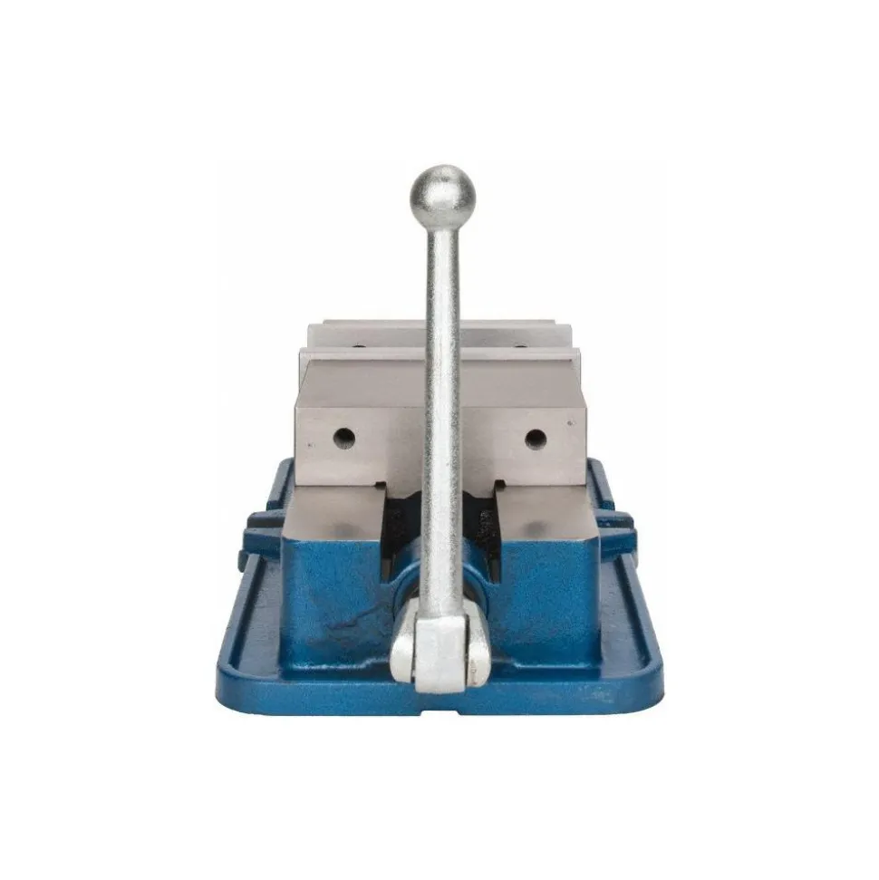 Machine Vise: Single-Station, 6.0000" Jaw Width, 5-29/32" Jaw Opening, Stationary Base, Precision