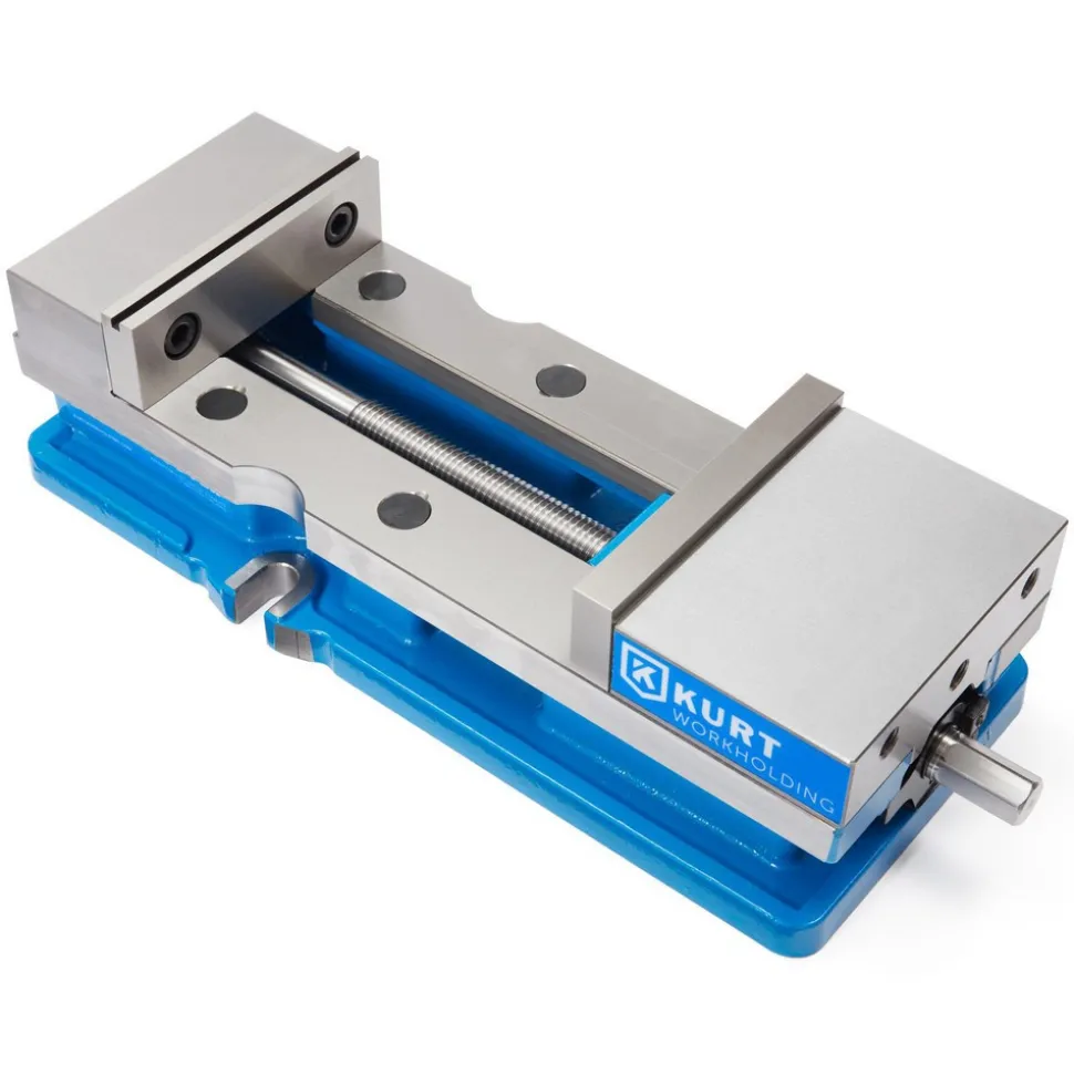 Machine Vise: Single-Station, 6.0000" Jaw Width, 9" Jaw Opening, Stationary Base, Precision