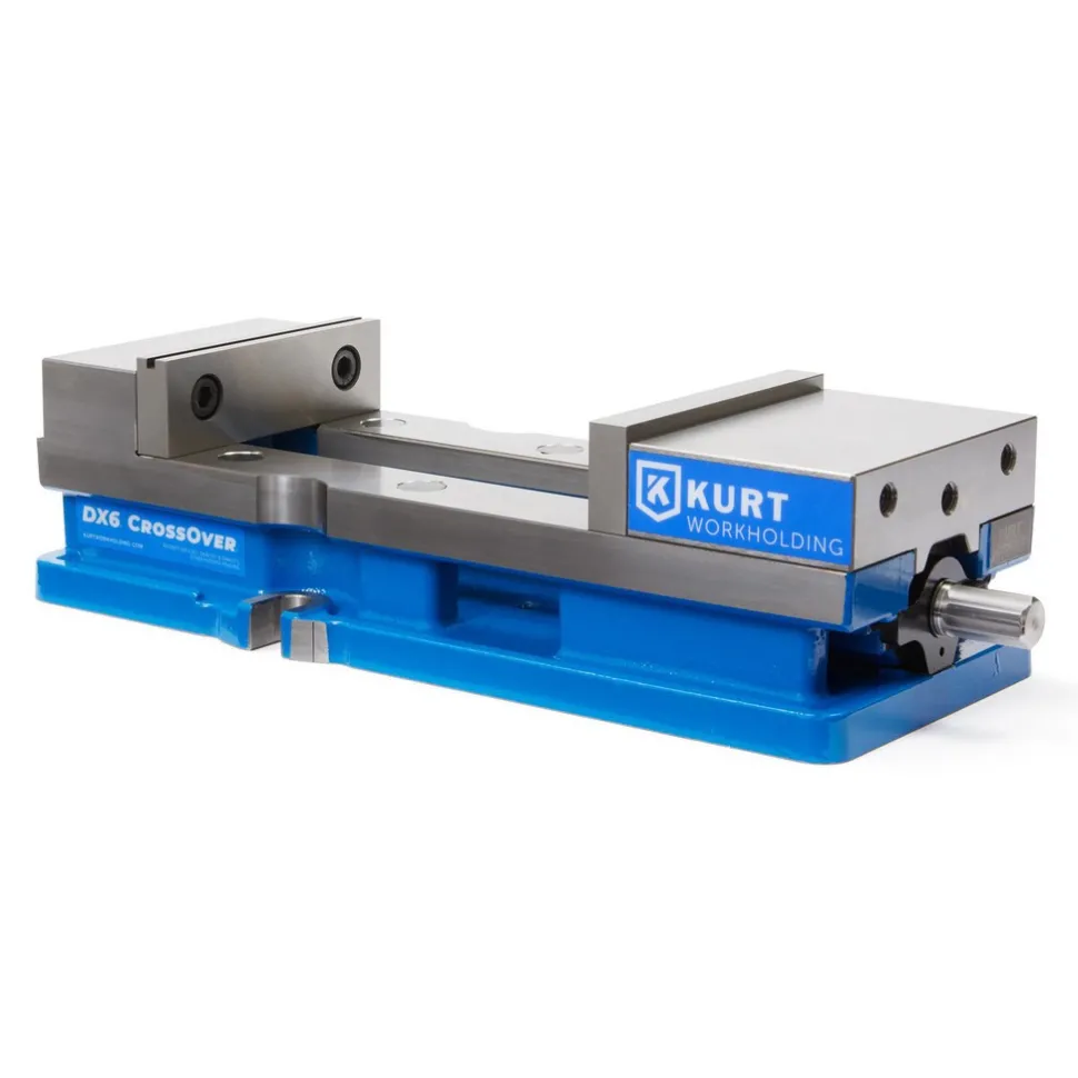 Machine Vise: Single-Station, 6.0000" Jaw Width, 9" Jaw Opening, Stationary Base, Precision