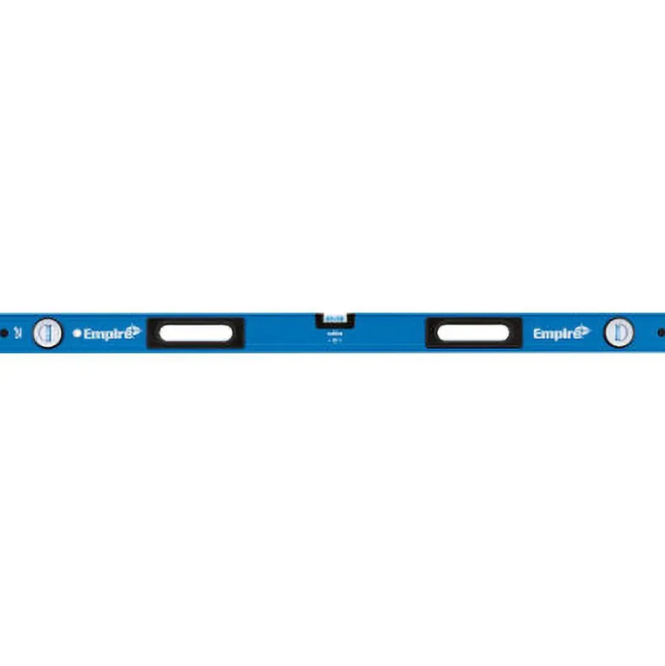 Magnetic 48" Long 3 Vial Box Beam Level