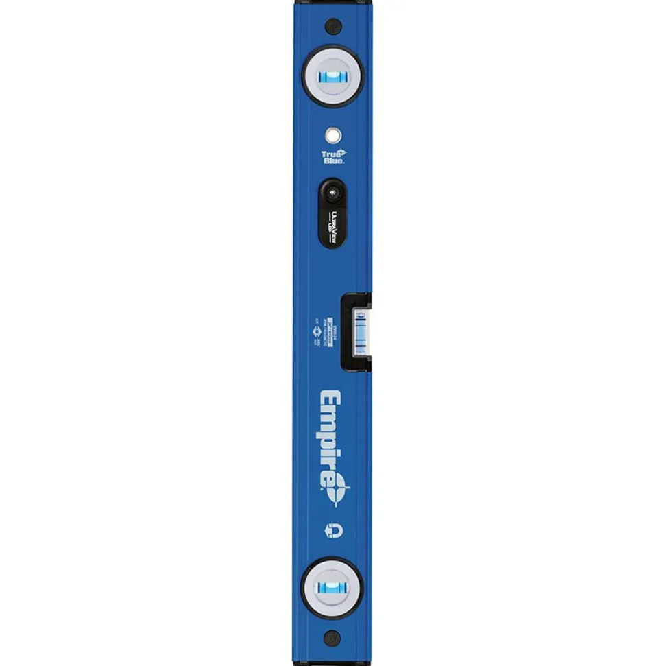 Magnetic 24" Long 3 Vial Box Beam Level