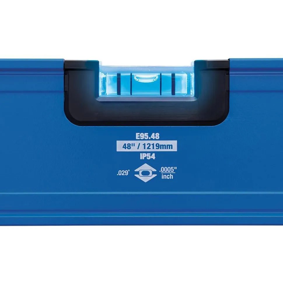Magnetic 24" Long 3 Vial Box Beam Level