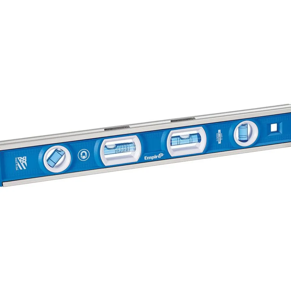 Magnetic 12" Long 4 Vial Torpedo Level