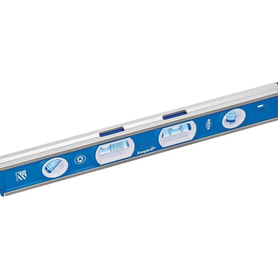 Magnetic 12" Long 4 Vial Torpedo Level