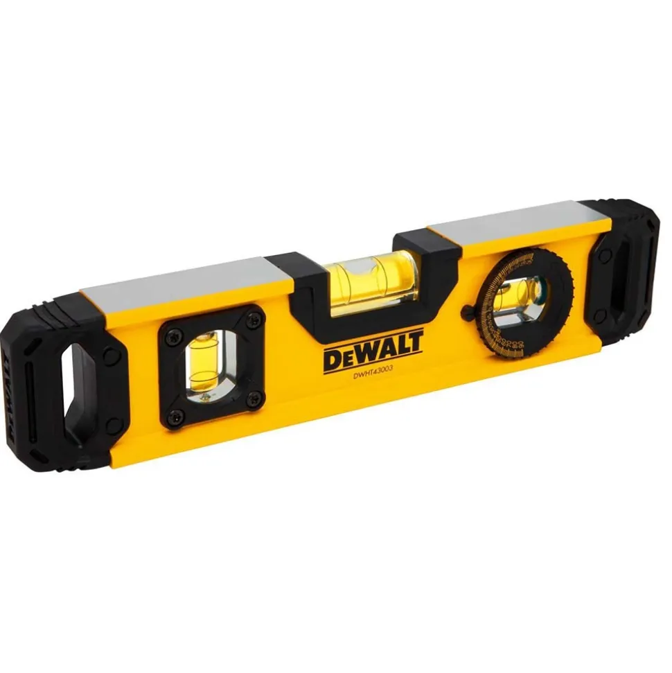 Magnetic 9" Long 2 Vial Torpedo Level