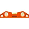 Magnetic 10" Long 3 Vial Torpedo Level