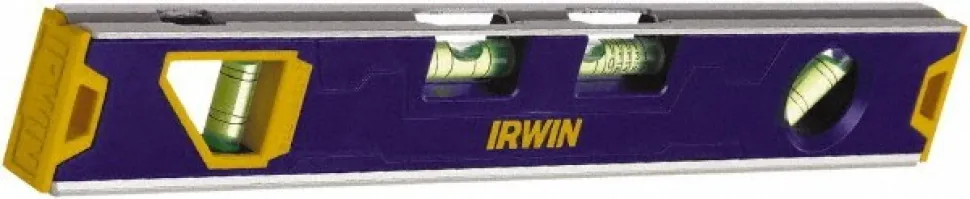 Magnetic 12" Long 4 Vial Torpedo Level