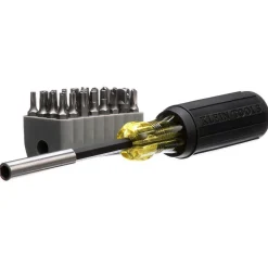 Magnetic Screwdriver with 32-Piece Tamperproof Bit Set