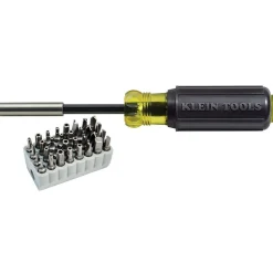 Magnetic Screwdriver with 32-Piece Tamperproof Bit Set