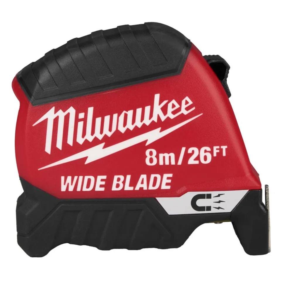 26' Magnetic Tape Measure, Wide Blade