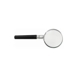Magnifier: 6x, Round, Glass