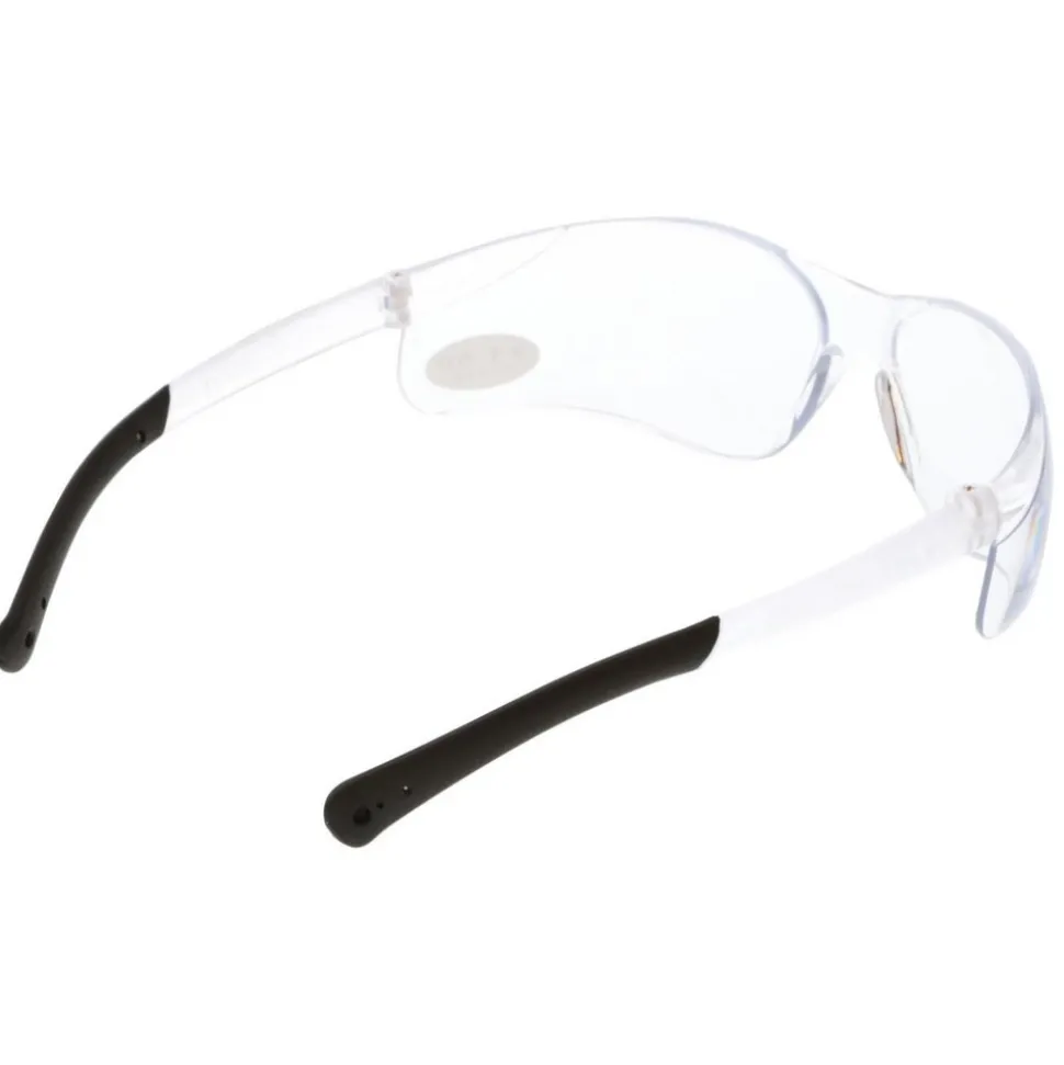 Magnifying Safety Glasses: 1.50, Clear Lenses, Scratch-Resistant, ANSI Z87.1+