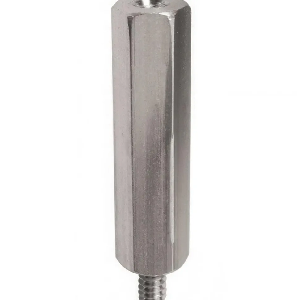 Male-Female Hex Circuit Board Standoff: M2.5 x 0.45, 4.5 mm Width Across Flats