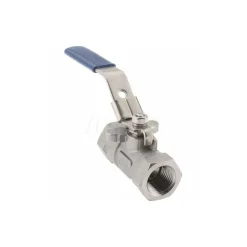 Manual Ball Valve: 1/2" Pipe, Reduced Port