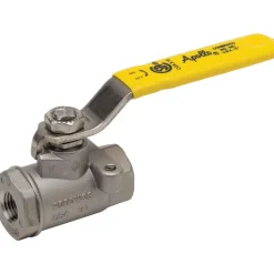 Manual Ball Valve: 3/4" Pipe, Standard Port, Stainless Steel