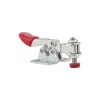Manual Hold-Down Toggle Clamp: Horizontal, 60.00 lb Capacity, U-Bar, Flanged Base