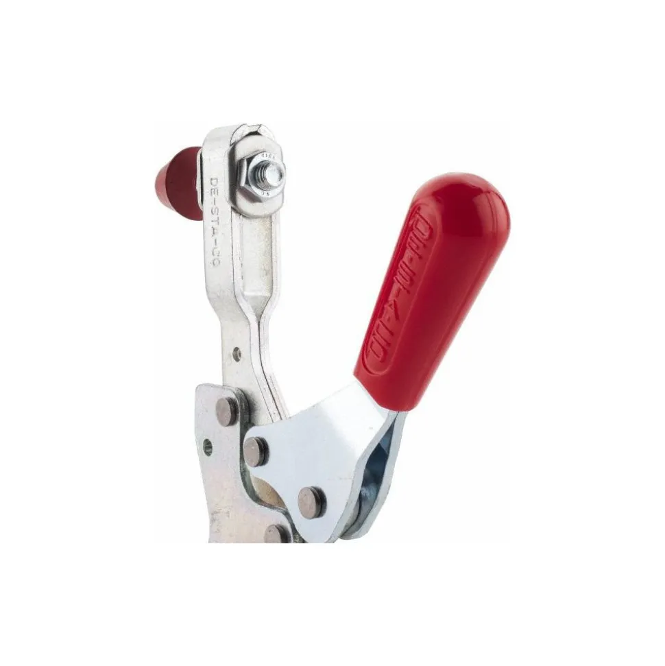 Manual Hold-Down Toggle Clamp: Horizontal, 500.00 lb Capacity, U-Bar, Flanged Base
