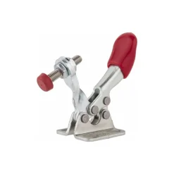 Manual Hold-Down Toggle Clamp: Horizontal, 60.00 lb Capacity, Solid Bar, Flanged Base