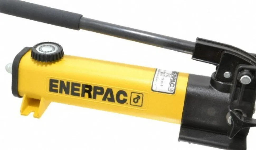 Manual Hydraulic Pump: 2 Stage, 0.75" Piston Dia, Glass-Filled Nylon Pump