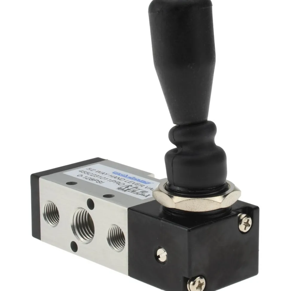 Manually Operated Valve: Hand Lever, Lever & Detent Actuated
