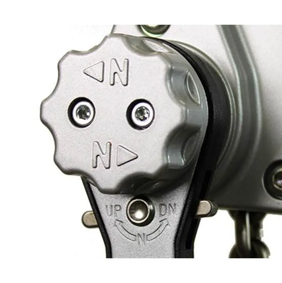 Manual Mini Lever Hoist: 1000 lb Capacity, 10' Max Lift