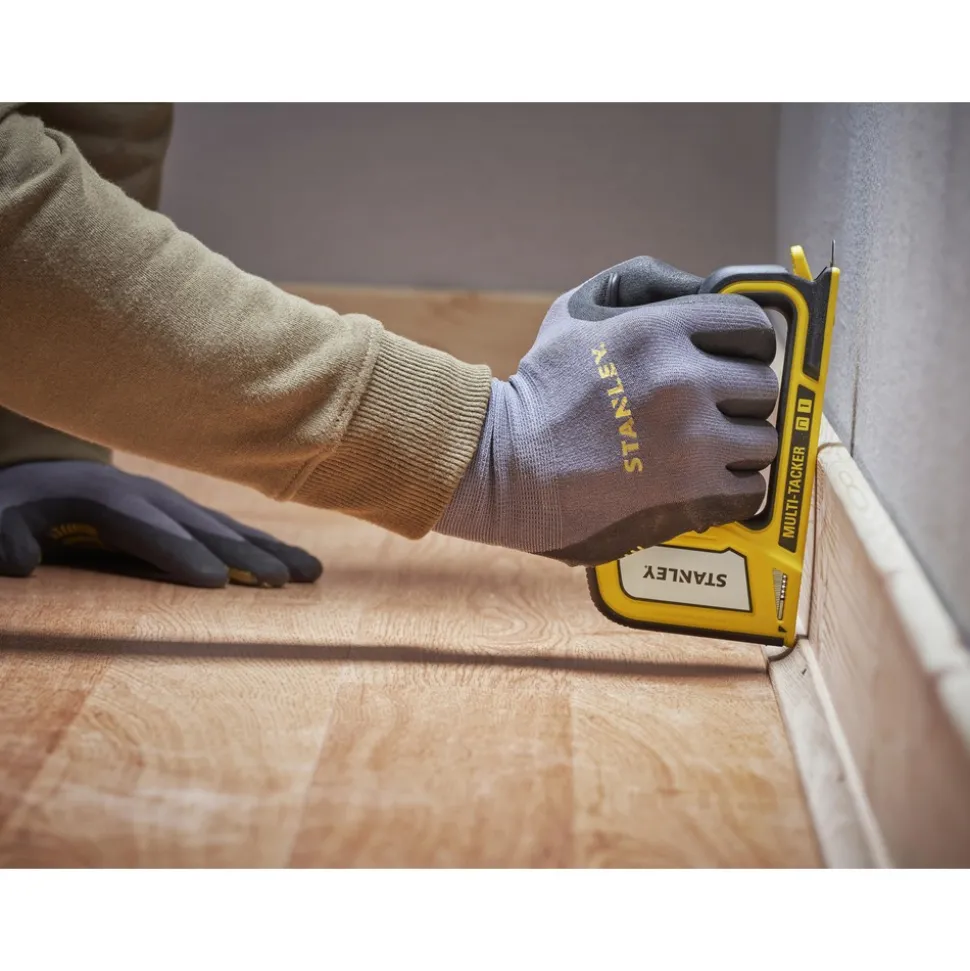 Manual Tackers: Tacker Type: Multi-Tacker; Crown Type: Narrow Crown; Duty Level: Light; Nail Type: Brad Nails