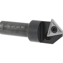 3/4" Max Dia, 1/2" Shank Dia, 82° Included Angle, Indexable Countersink