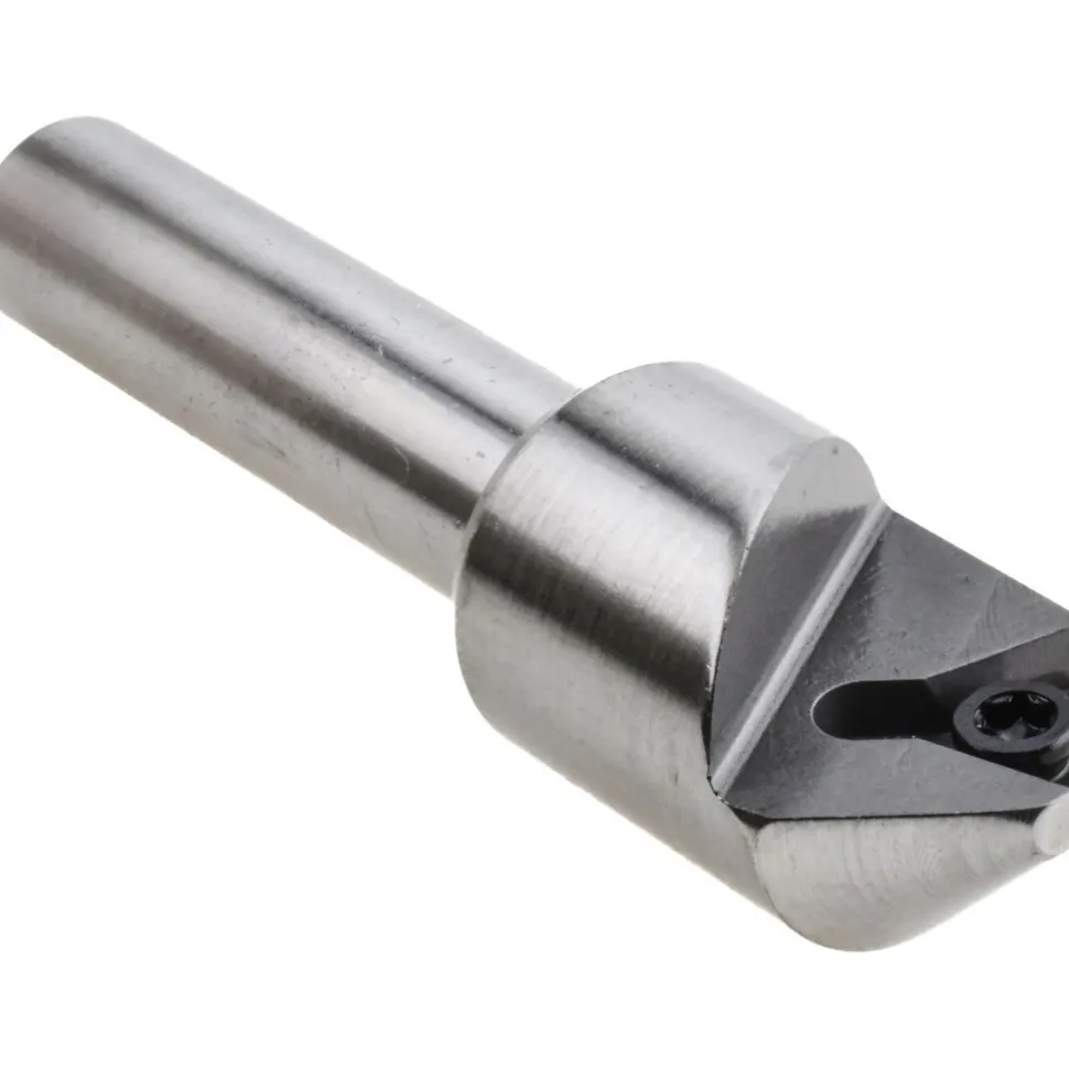 0.621" Max Dia, 3/8" Shank Dia, 90° Included Angle, Indexable Countersink