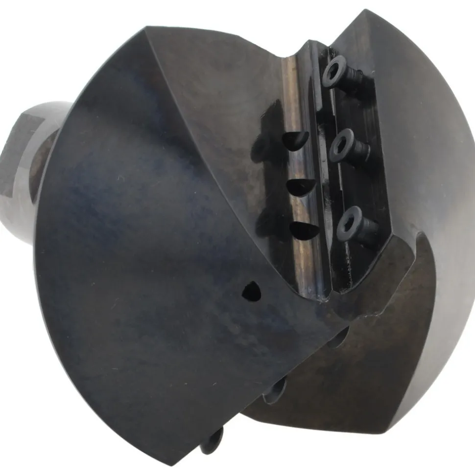 2.82" Max Dia, 1" Shank Dia, 1.32" LOC, 82° Included Angle, Indexable Countersink