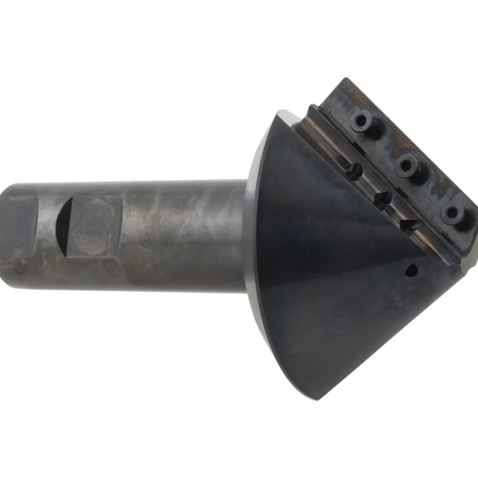 2.82" Max Dia, 1" Shank Dia, 1.32" LOC, 82° Included Angle, Indexable Countersink