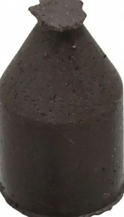 3/8" Max Dia x 5/8" Long, Cone, Rubberized Point