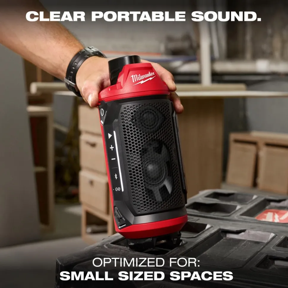 M12™ Bluetooth® Jobsite Speaker w/ PACKOUT™ Compatibility